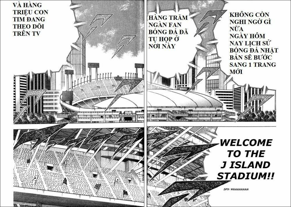 captain tsubasa: all stars games (25th anniversary) - trận đấu trong mơ chapter 1 8