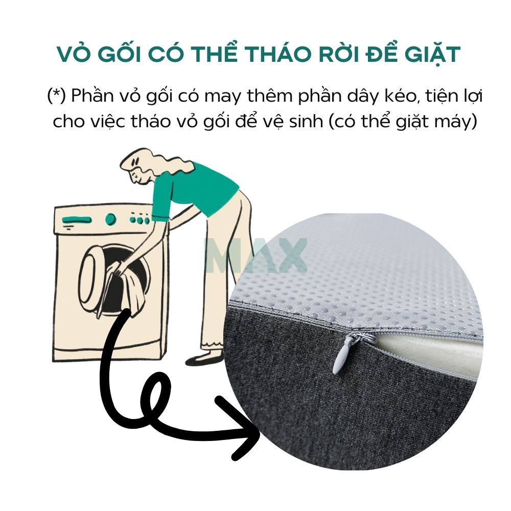 Gối đệm lót ngồi công thái học giúp phòng bệnh trĩ giảm đau xương cụt mẫu mới 2023 bảo hành 1 năm