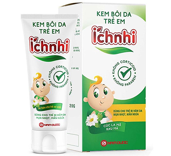 Kem bôi da trẻ em Ích Nhi