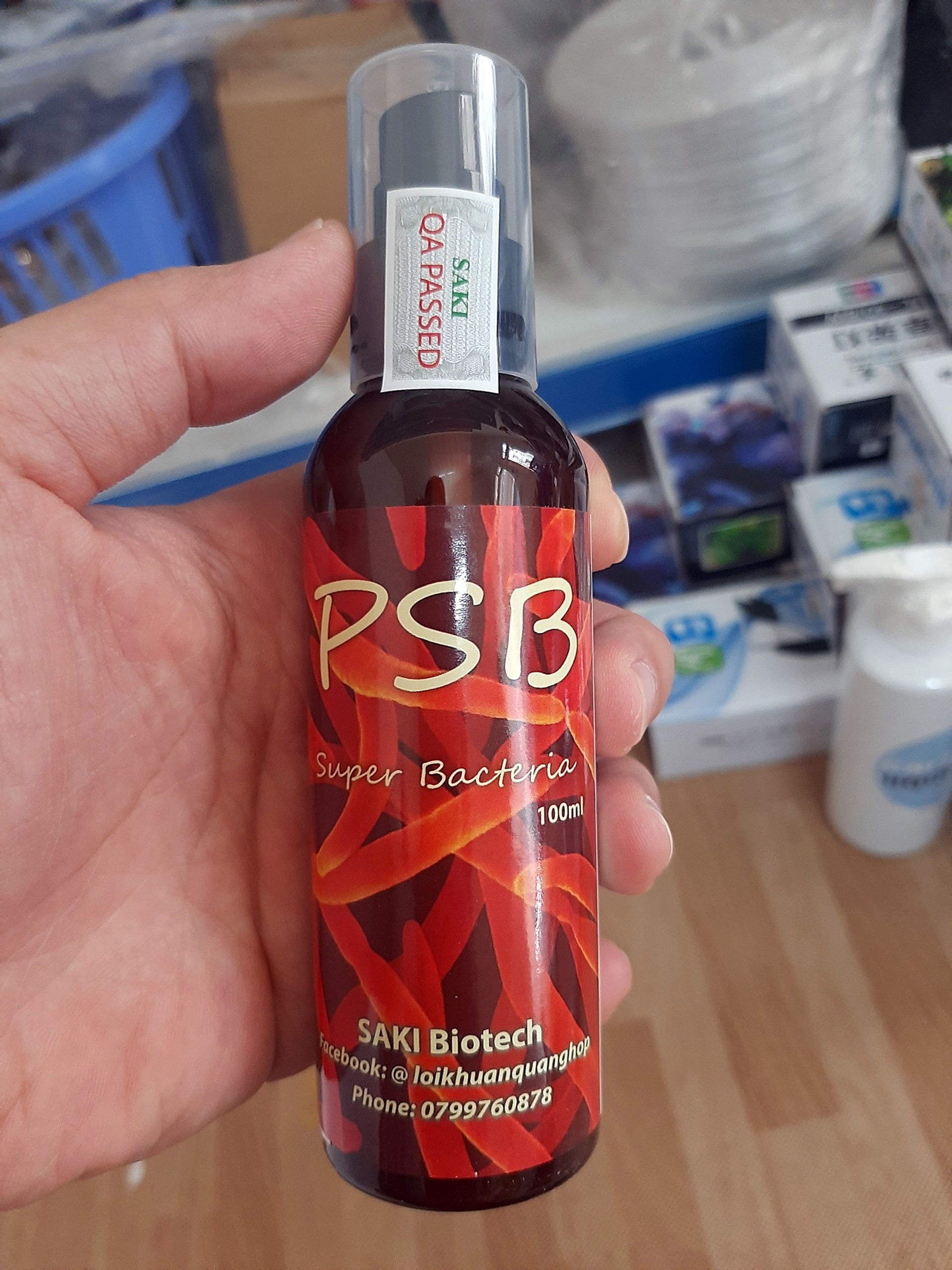 Vi khuẩn quang hợp PSB, thiết lập nhanh hệ vi sinh có lợi cho bể cá