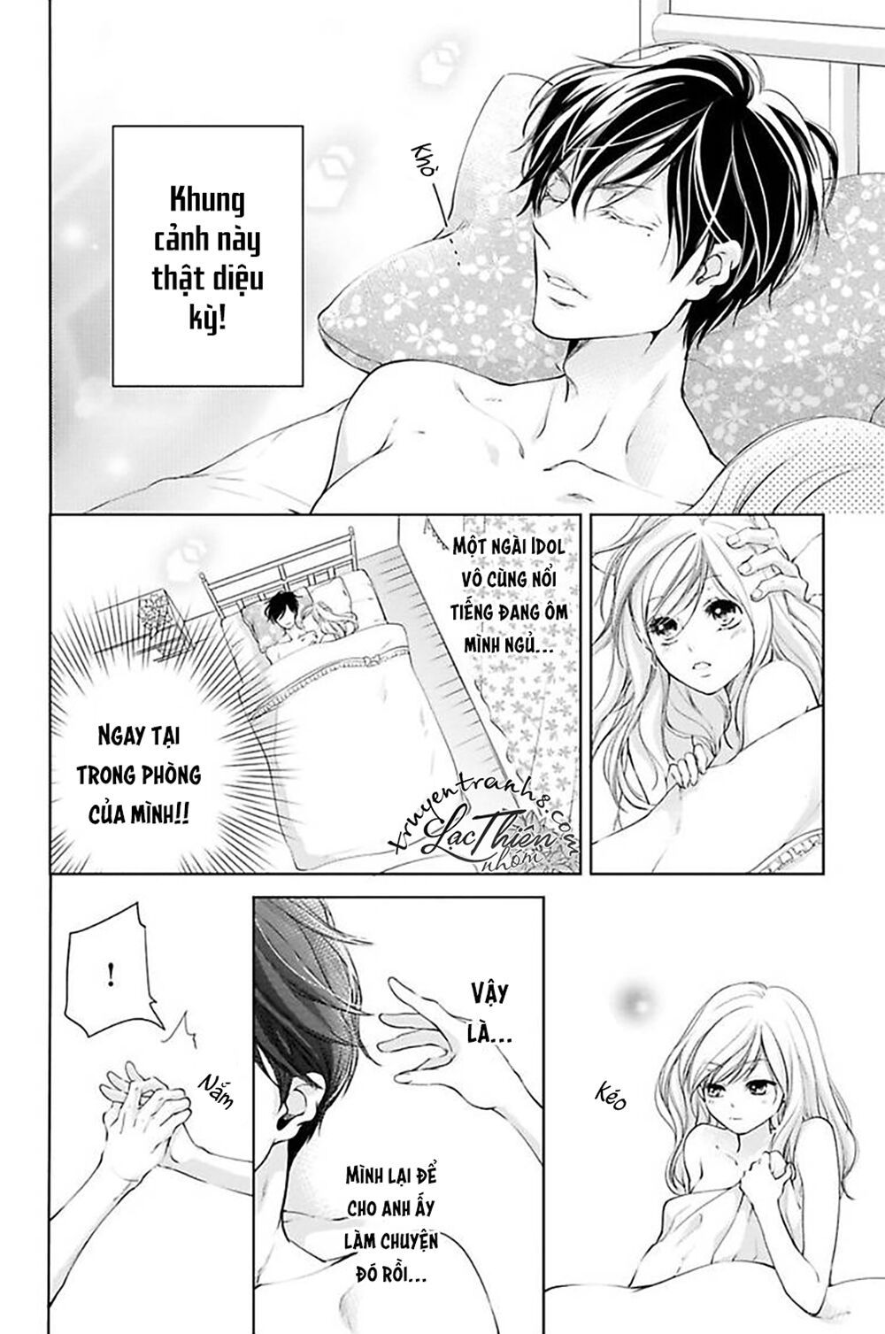 nụ hôn cuồng nhiệt của ngài idol! chapter 4 4