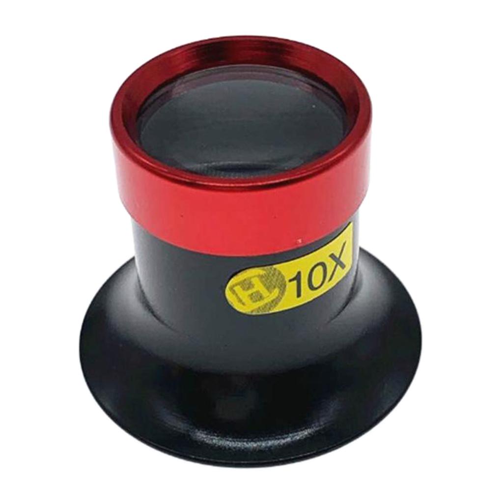 Monocular Magnifying Glass Loupe Lens Magnifier Jewelry Repair Tool 10X