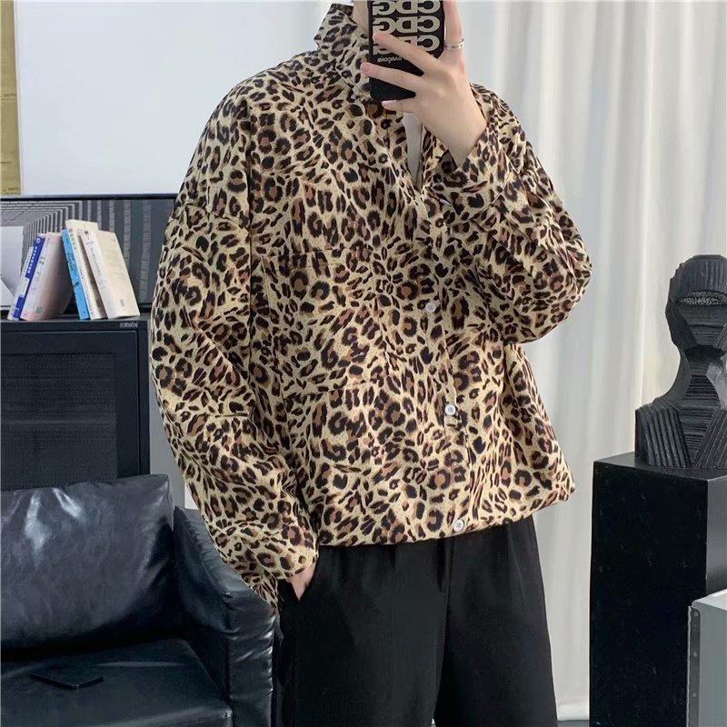 Áo Sơ Mi Nam Dài Tay Thời Trang Hàn 2021 Cỡ M-2Xl