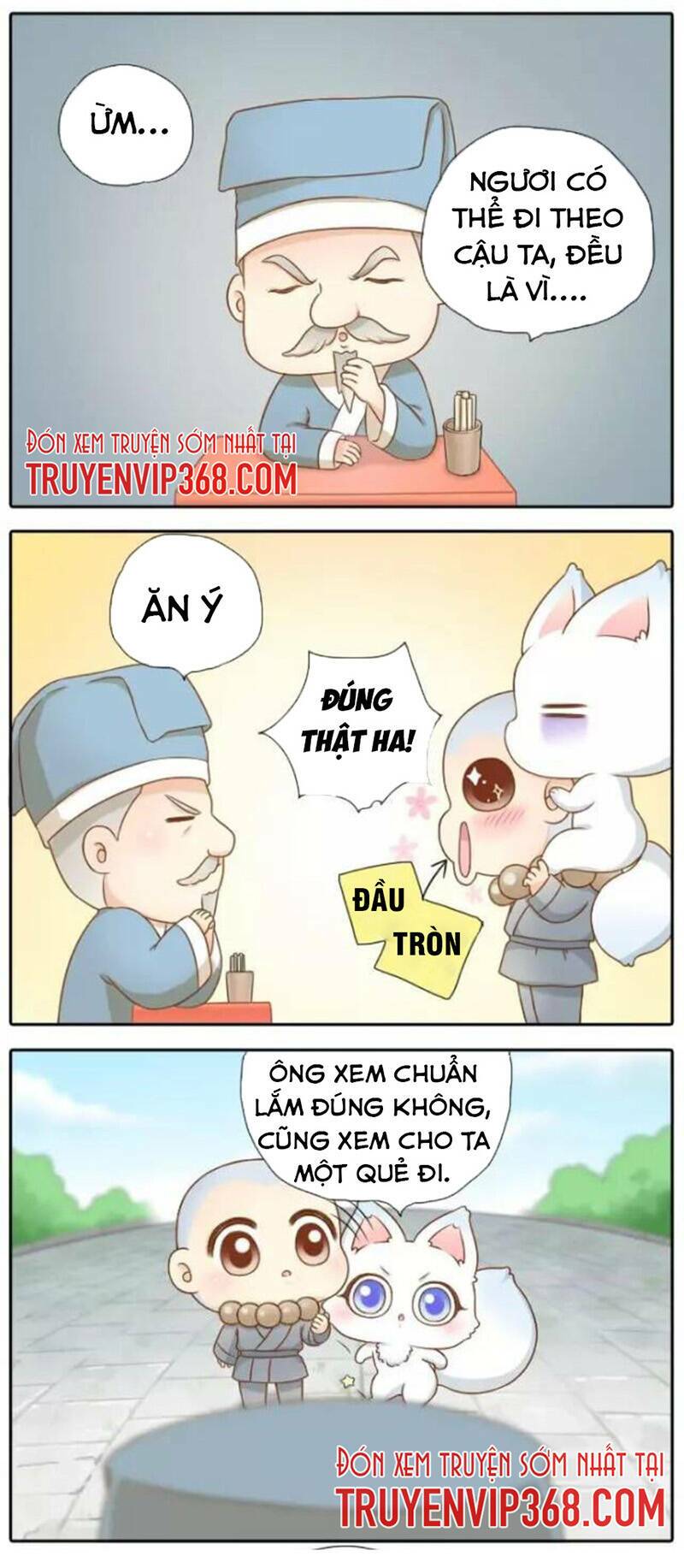 tiểu hoà thượng - chào mừng đến trấn yêu quái chapter 32 4