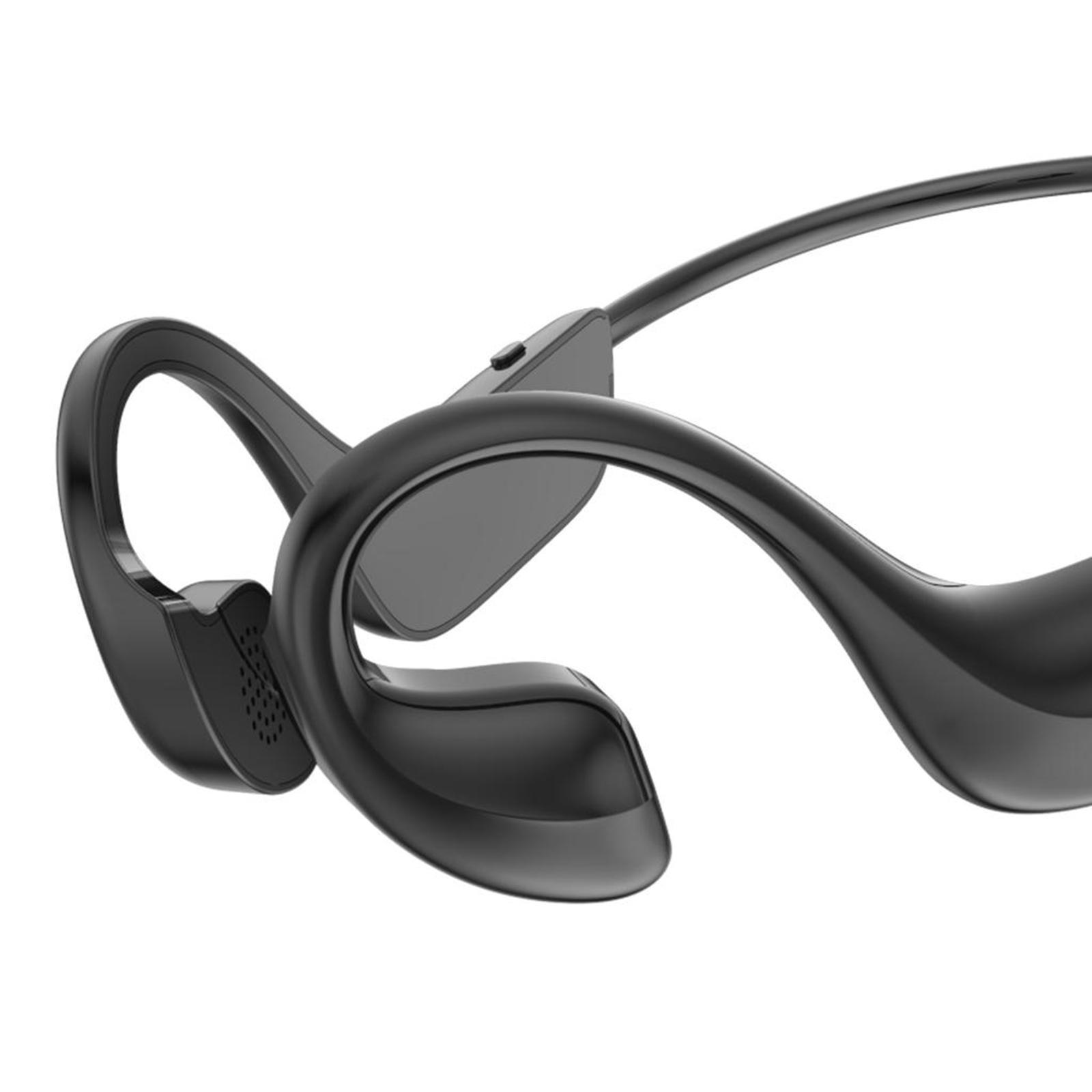 Bluetooth Headphones Sport Stereo Earphone Microphone Black