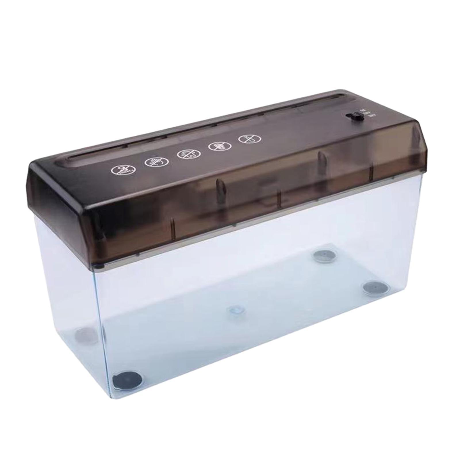 Portable Mini Paper Shredder Home Office for Letters Household Paper Cutter