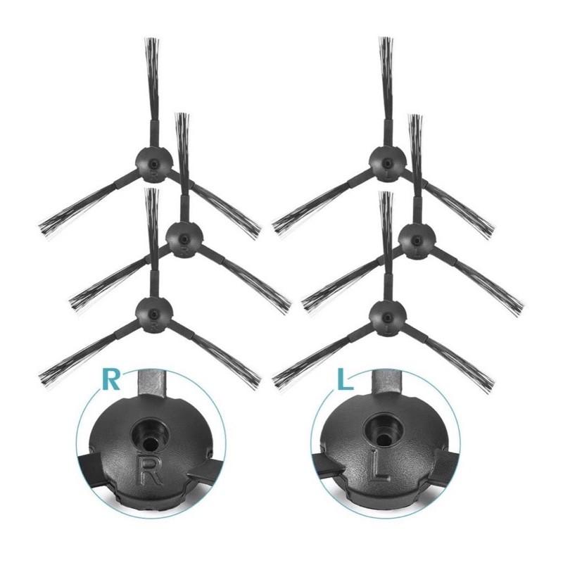 Cặp chổi quét thay thế - phụ kiện thay thế cho robot Medion Md 18500, 18501, 19511, 19510