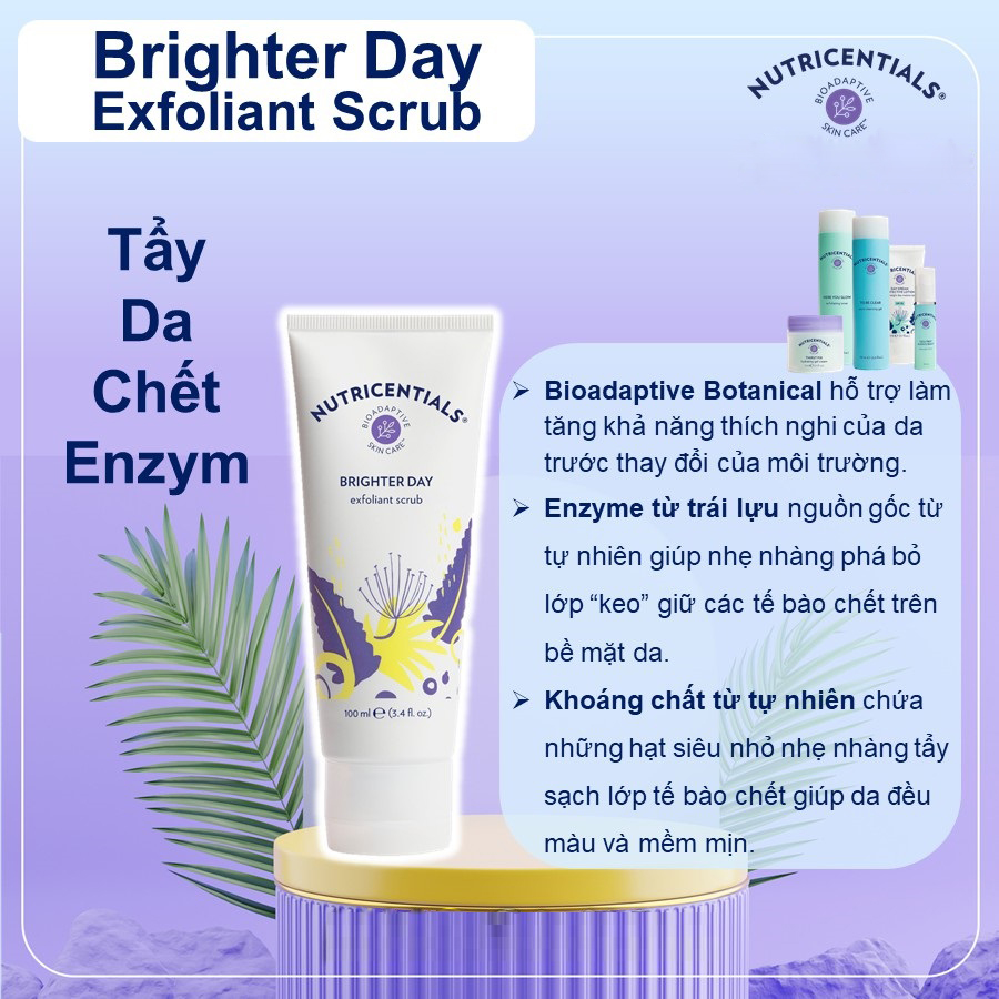 Kem Tẩy Tế Bào Chết Nuskin Exfoliant Scrub Extra Gentle 100ml