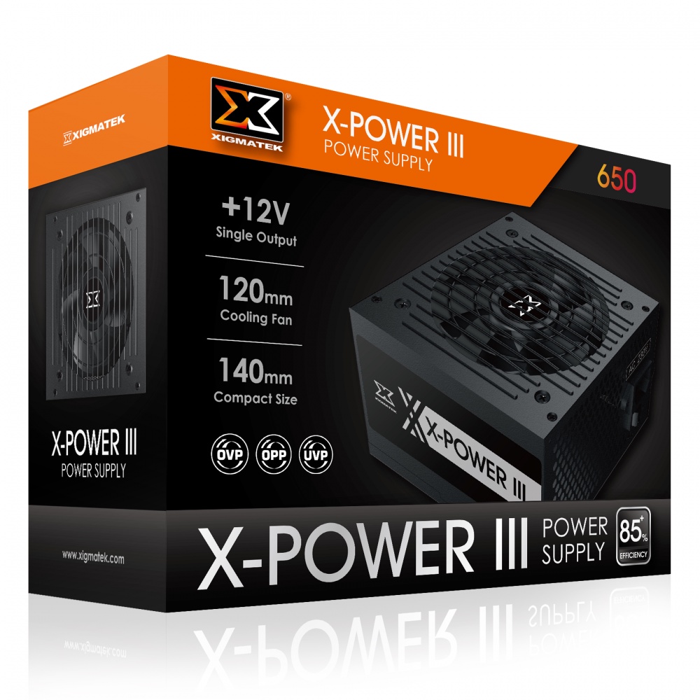 Nguồn máy tính Xigmatek X-Power III 650 600W Hàng chính hãng