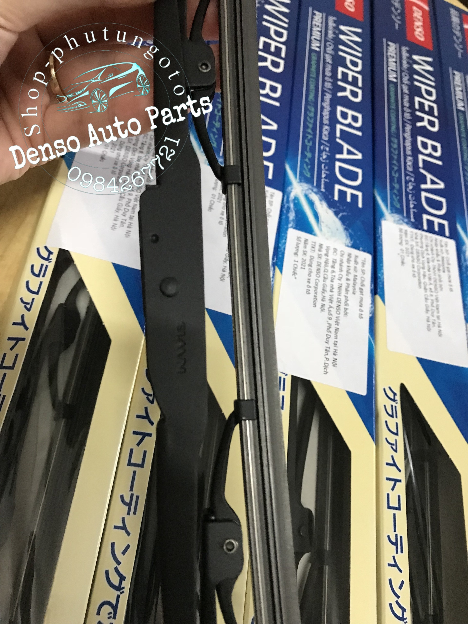 Gạt mưa Denso Wiper Blade Premium DCP chính hãng phù hợp với xe Toyota, Lexus ...