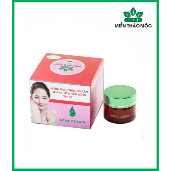 Kem Ngừa Mụn Thâm, Giữ Ẩm Miền Thảo Mộc 15g