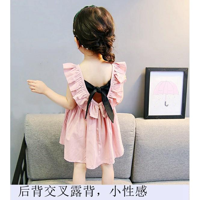 Váy bé gái hở lưng