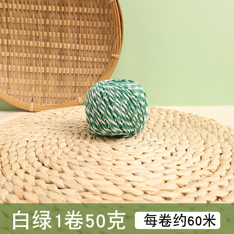 Dây cotton macrame chất lượng cao, sợi bền chắc nhiều màu