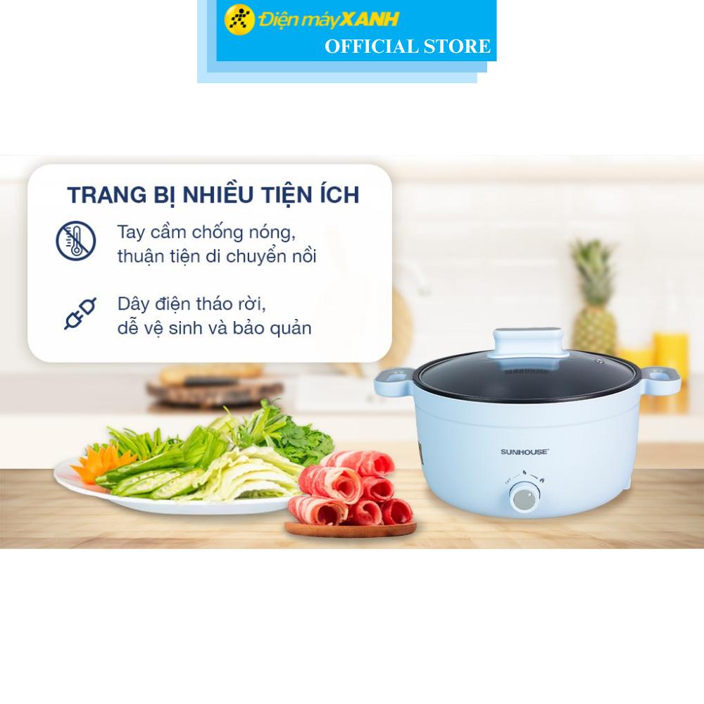 Nồi lẩu điện Sunhouse SHD4528 3.5 lít - Hàng Chính Hãng