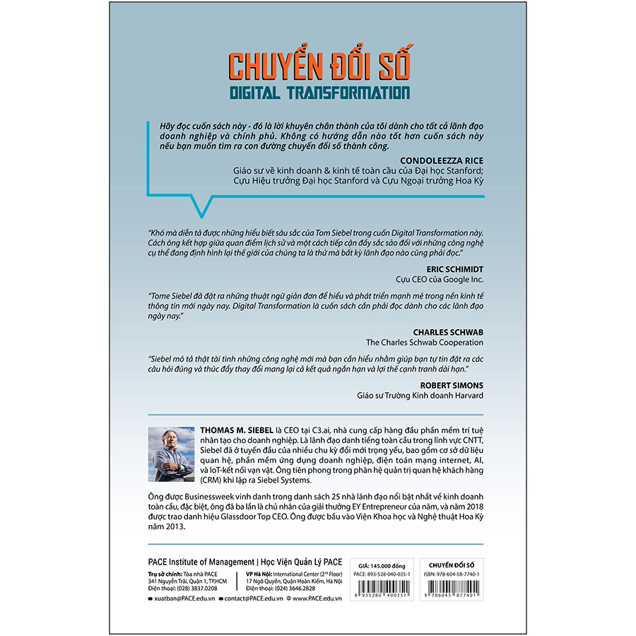 Sách PACE Books - Chuyển đổi số - Thomas Siebel