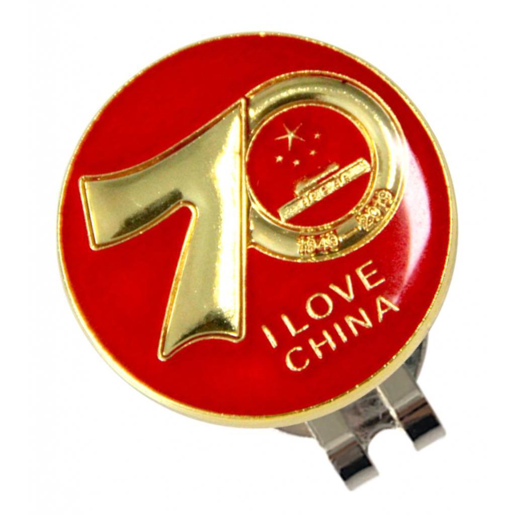 Golf Cap Clip Ball Marker Golf Hat Metal Clamp