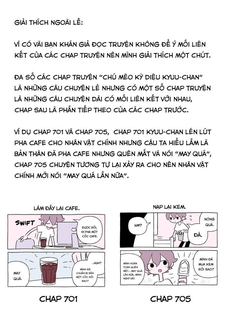 chú mèo kỳ diệu kyuu-chan chapter 706 4