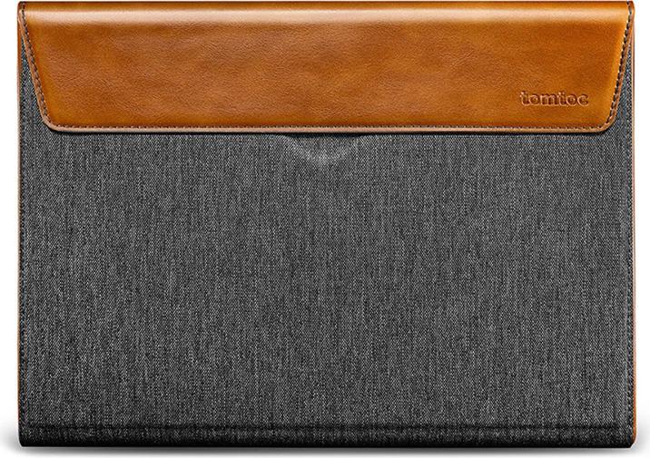 Túi chống sốc Macbook Pro 16" TOMTOC Premium Leather - H15-E01Y - Hàng Chính Hãng