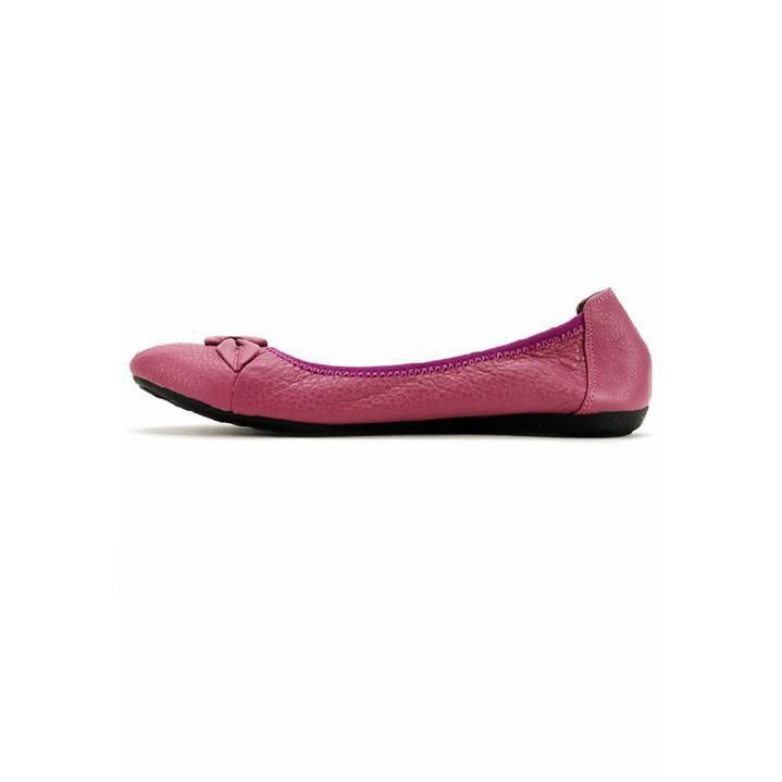 Giày nữ búp bê da bò nhiều màu HP7909-10-11
