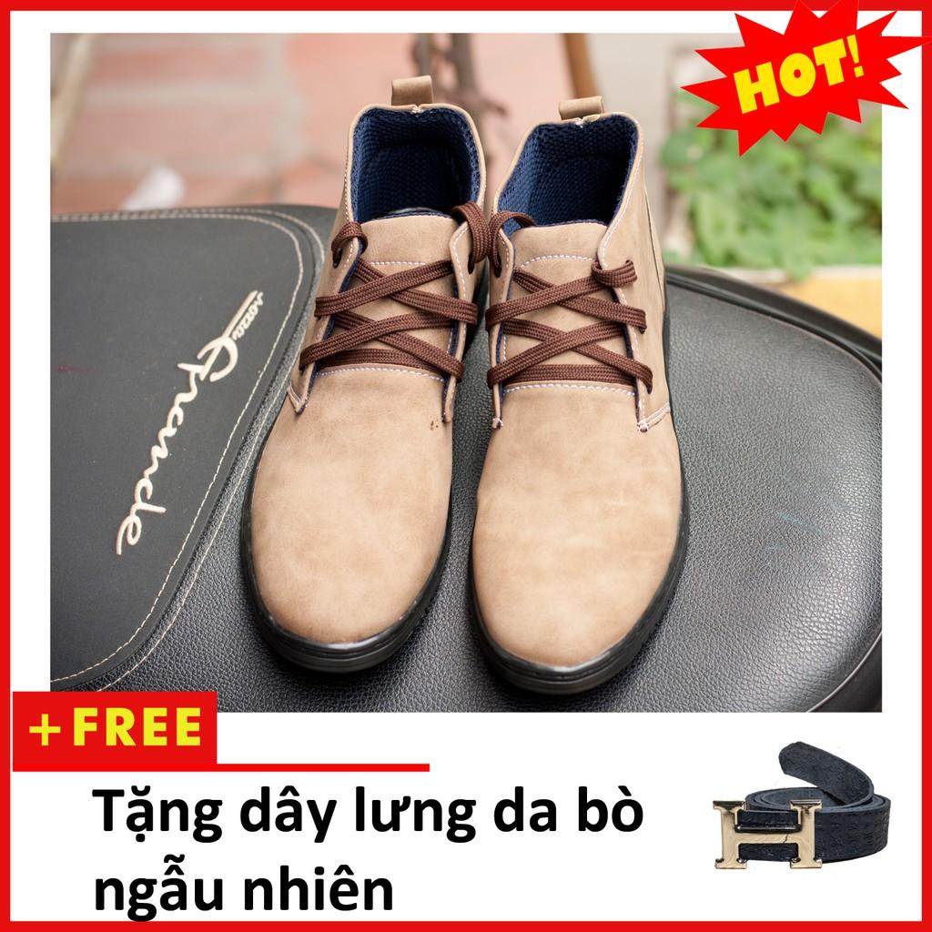 Giày boot nam | giày đẹp nam M443(TL)-BE