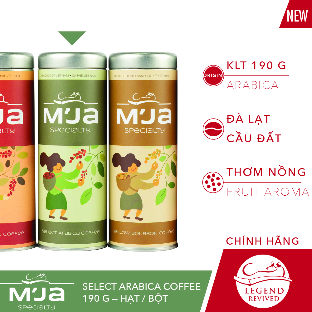 Cà phê M'JA Select Arabica 200g