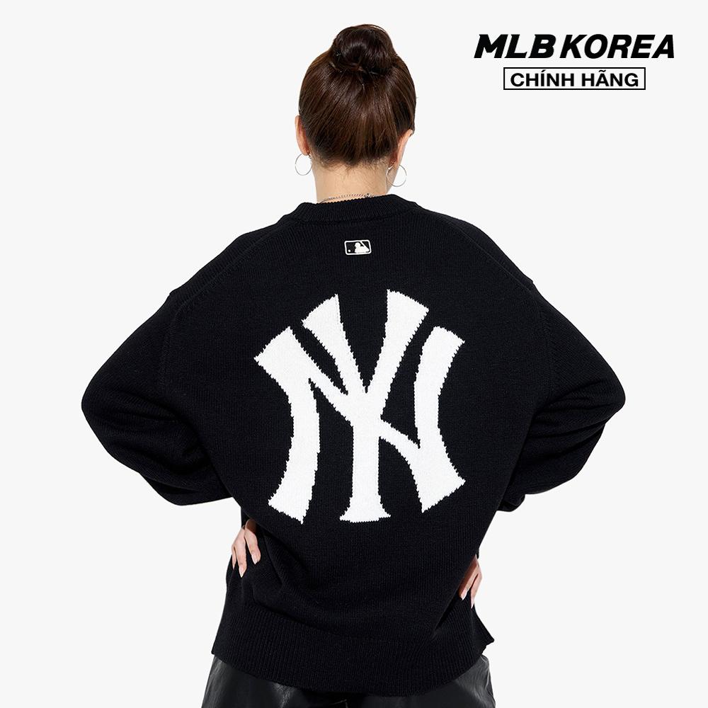 MLB - Áo sweater phom suông tay dài Basic Big Logo Overfit 3AKPB0126-50BKS