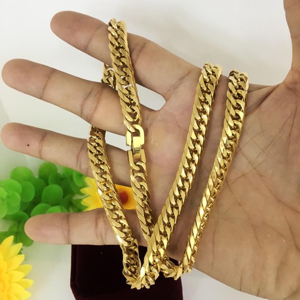 Vòng Cổ Nam Xích Dày Cao Cấp- Bảo Hành 1 Năm
