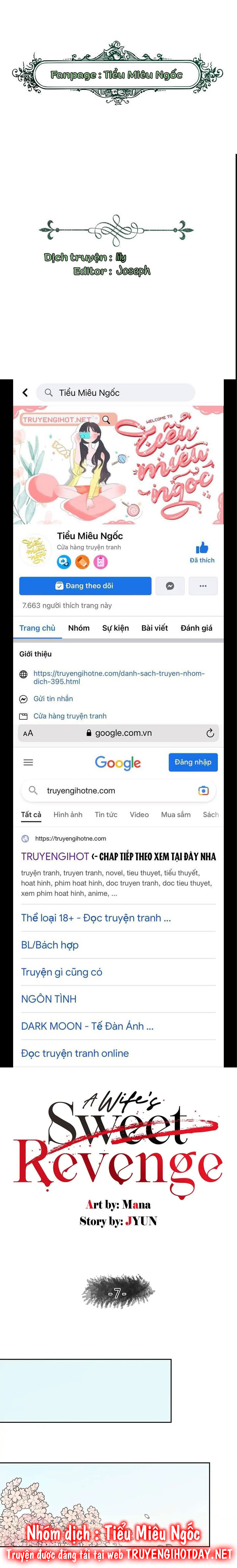 sự trả thù ngọt ngào của vợ tôi chapter 13 1