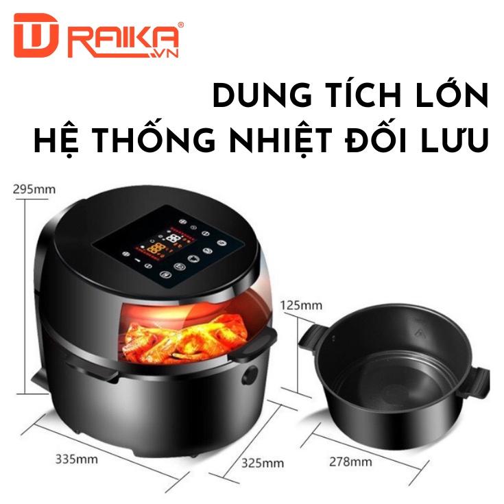 Nồi Chiên Không Dầu Raika - RKCKD-DT01 - Hàng Chính Hãng