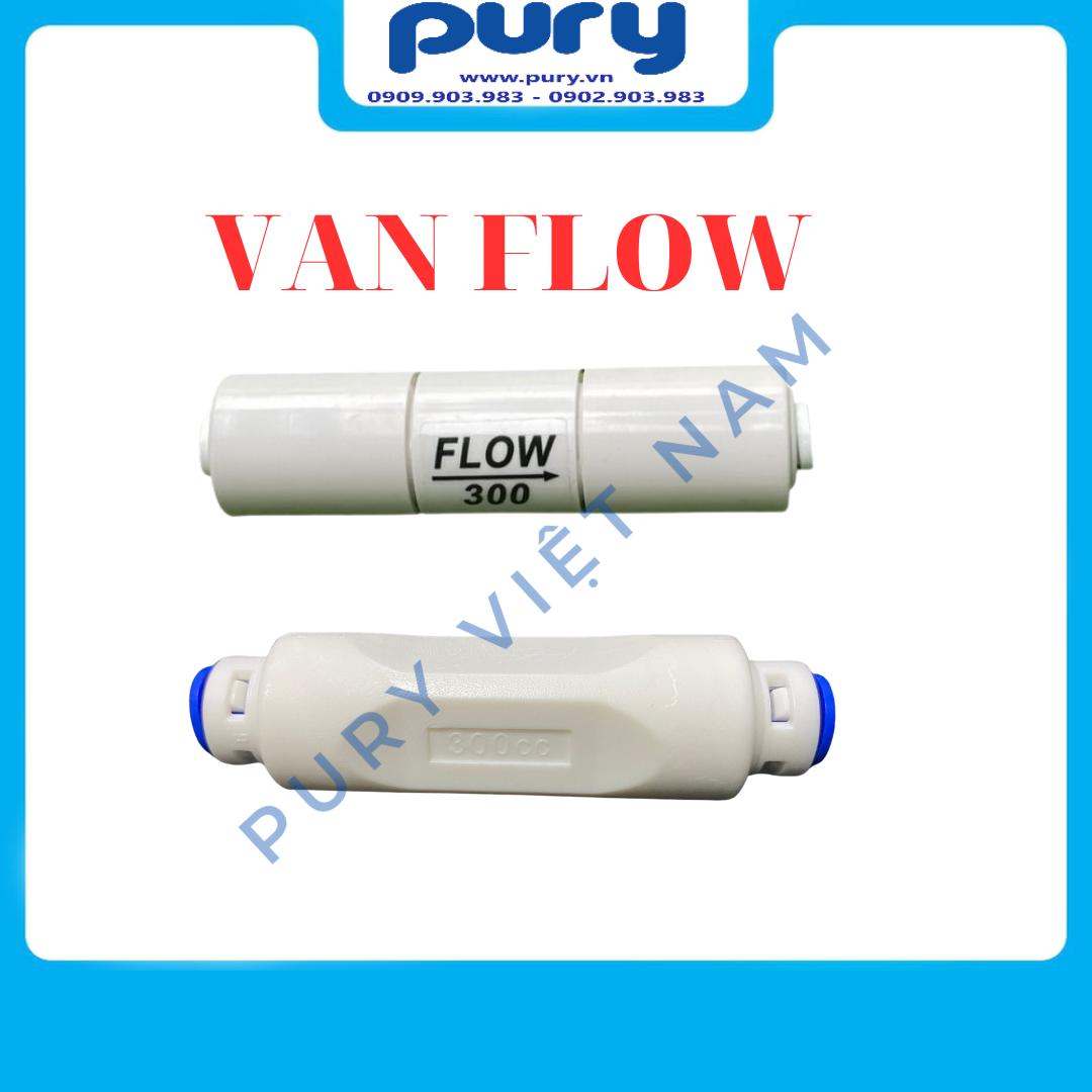 Van Thải Máy Lọc Nước RO - Van Flow 300 Nối Nhanh - Van điều tiết nước thải Flow 300cc, 400cc, 450cc, 1500cc