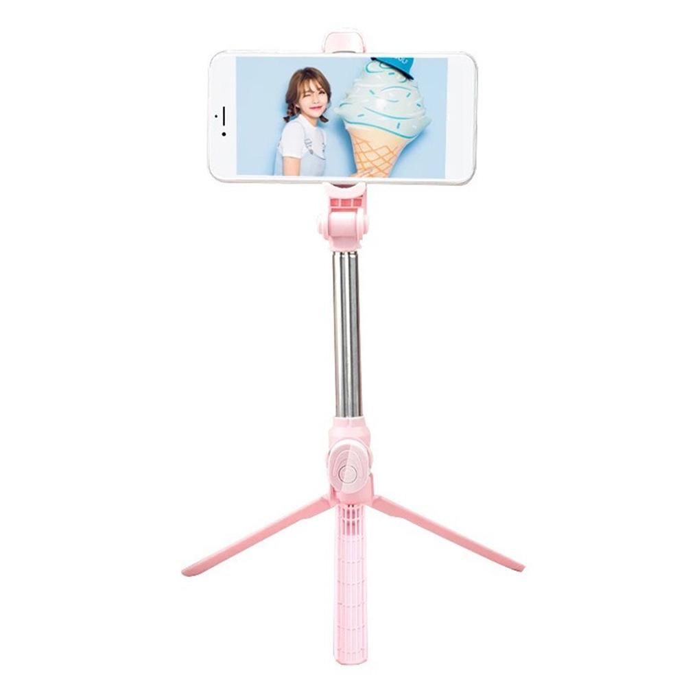 Multi-functional Handheld BT Selfie Stick Portable Adjustable Live Tripod