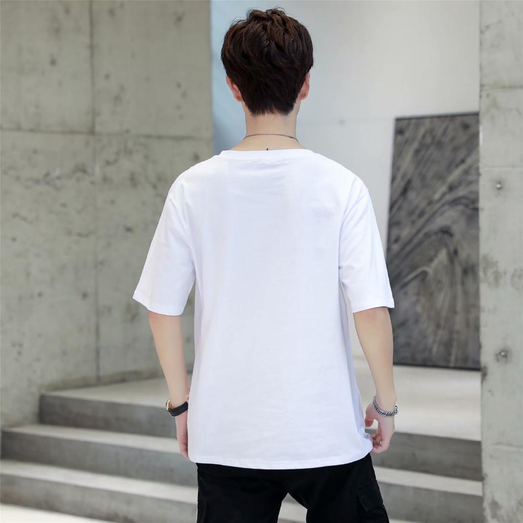 Áo Thun Nam Tay Ngắn In Hình Cá Tính