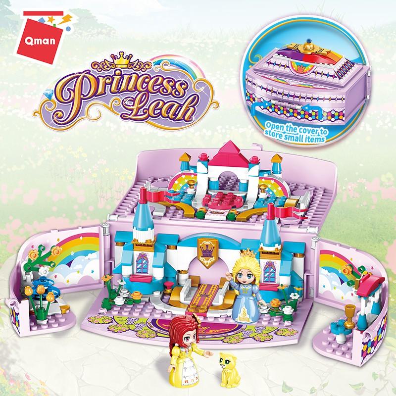 Đồ chơi xếp hình trí tuệ cho bé gái Khu vườn bí mật Qman 32013