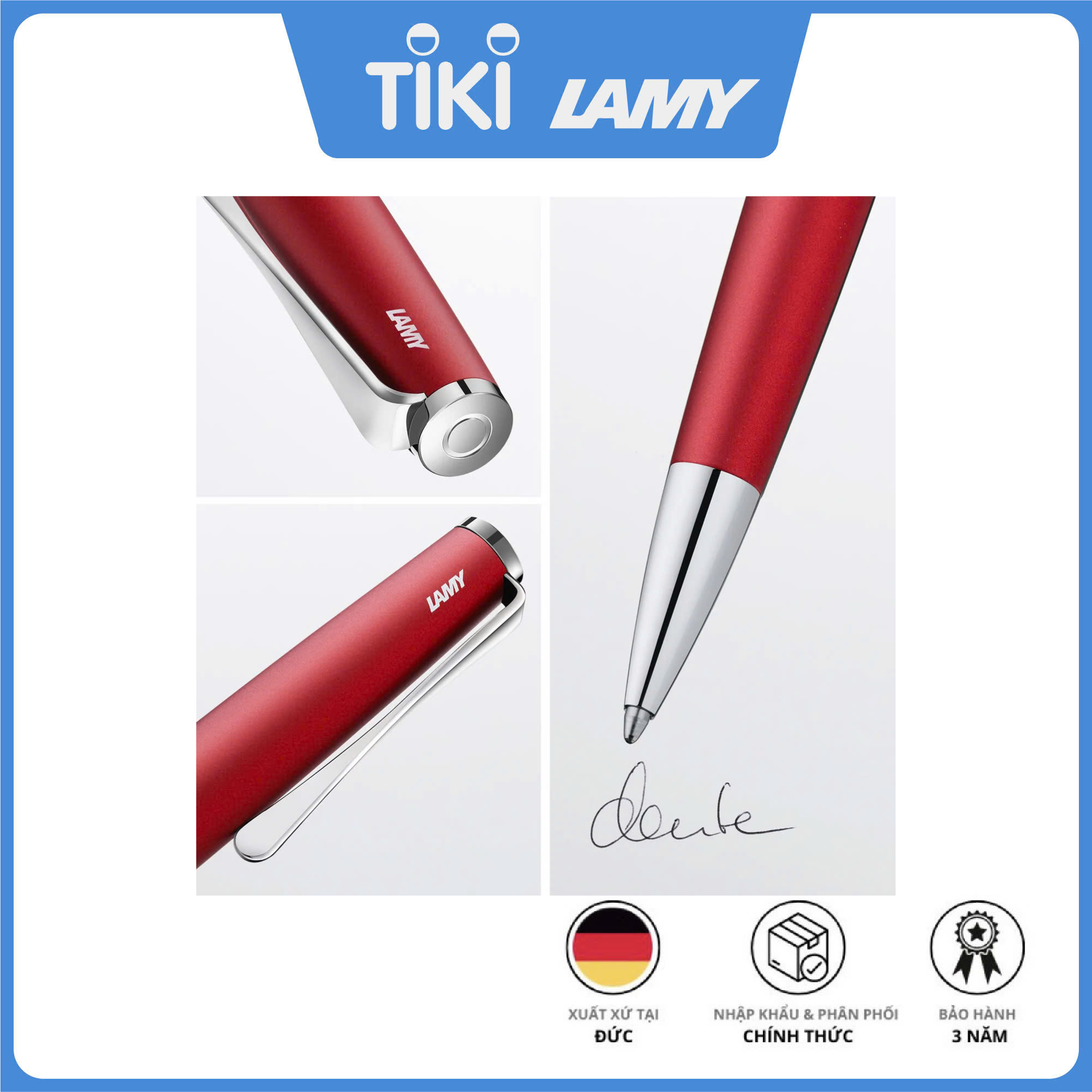 Bút bi nước Lamy Studio Royalred matt 367