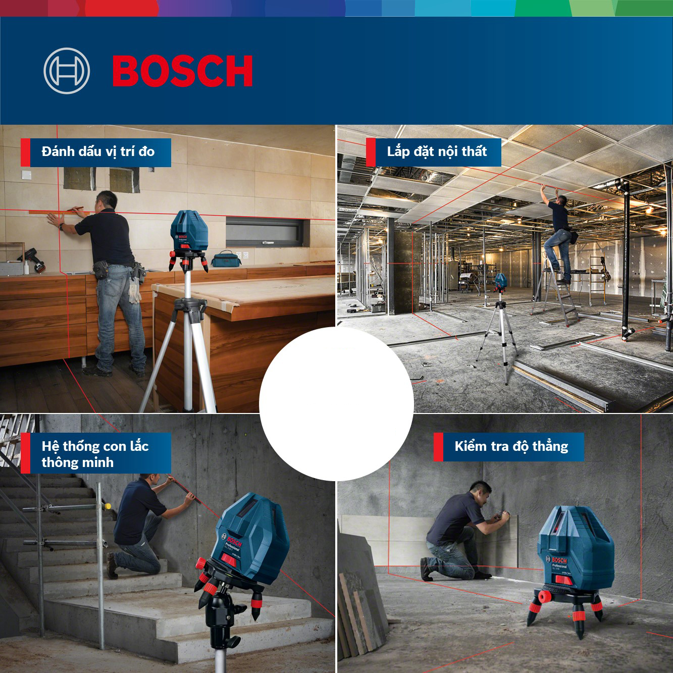 Máy Cân Mực Bosch GLL 5-50 X