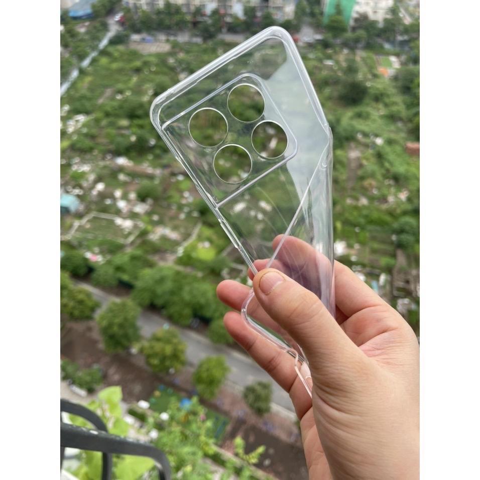 Ốp lưng dẻo GOR cho Oneplus 10 Pro trong suốt, bảo vệ Camera