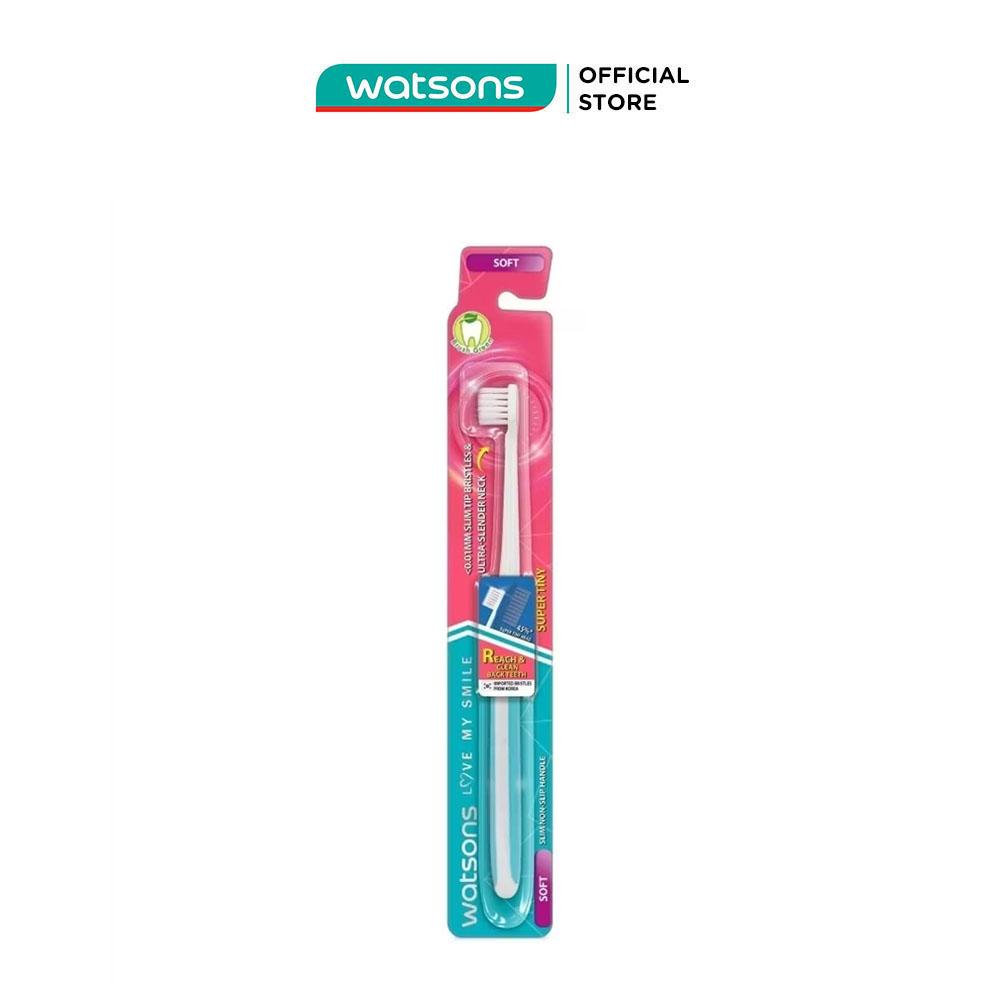Bàn Chải Đánh Răng Watsons Super Tiny Toothbrush (Soft) 1s