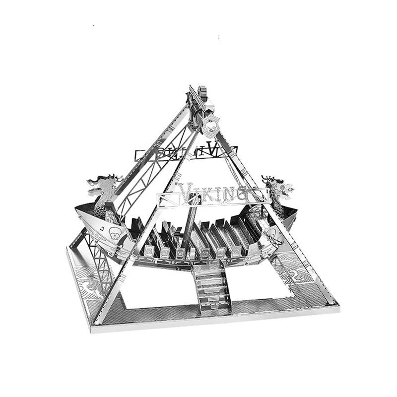 Mô Hình Lắp Ráp 3d Đu thuyền Viking