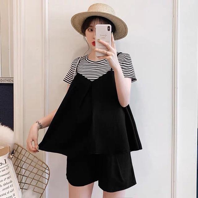 Set bộ áo +quần cho bà bầu