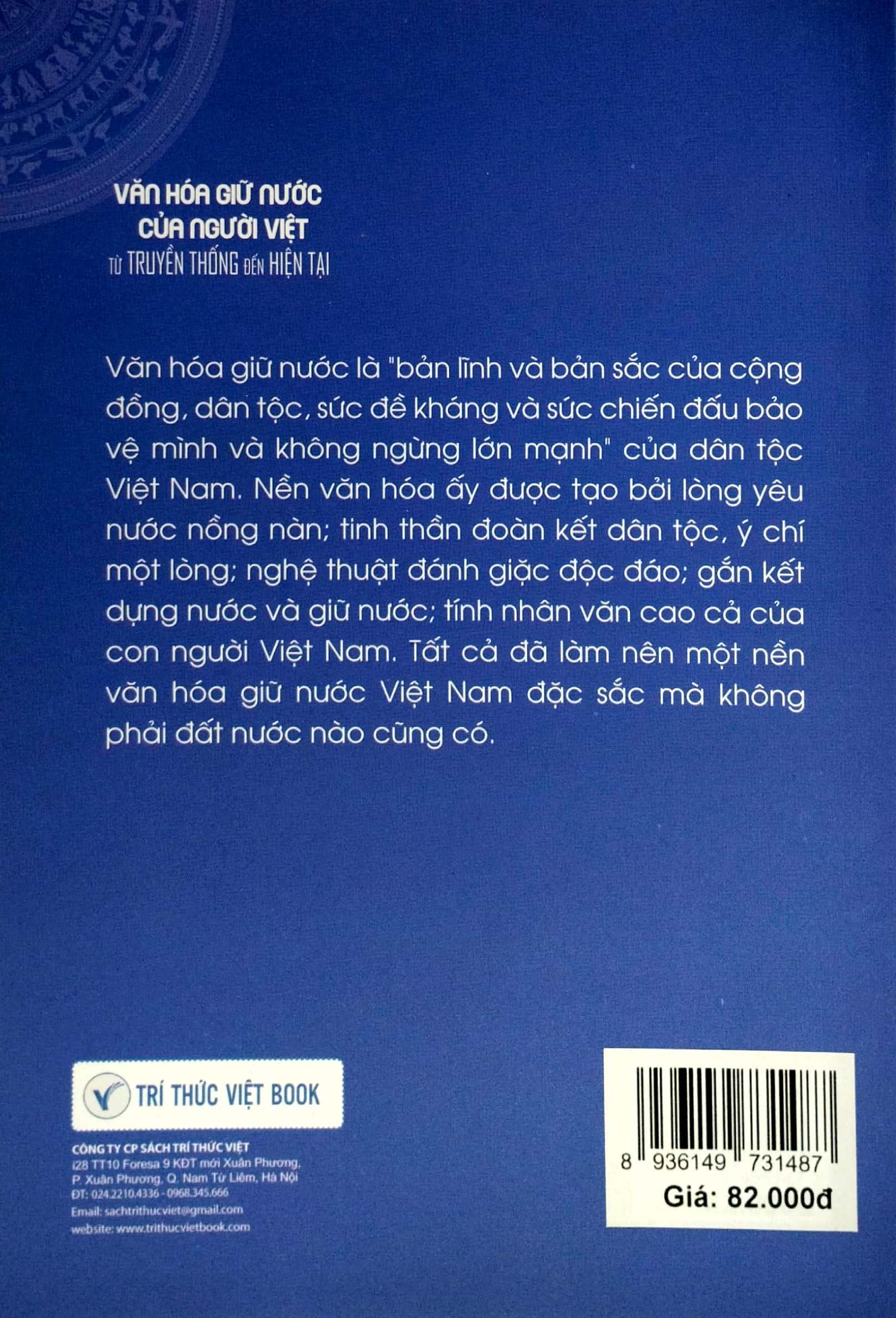 Văn Hóa Giữ Nước Của Người Việt - Từ Truyền Thống Đến Hiện Tại