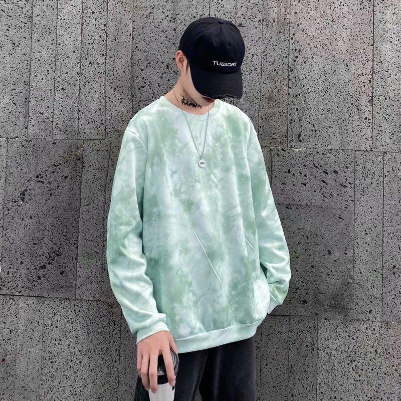 Áo Thun Tay Dài Form Rộng Phong Cách Hàn Quốc Size M-5Xl Cho Nam