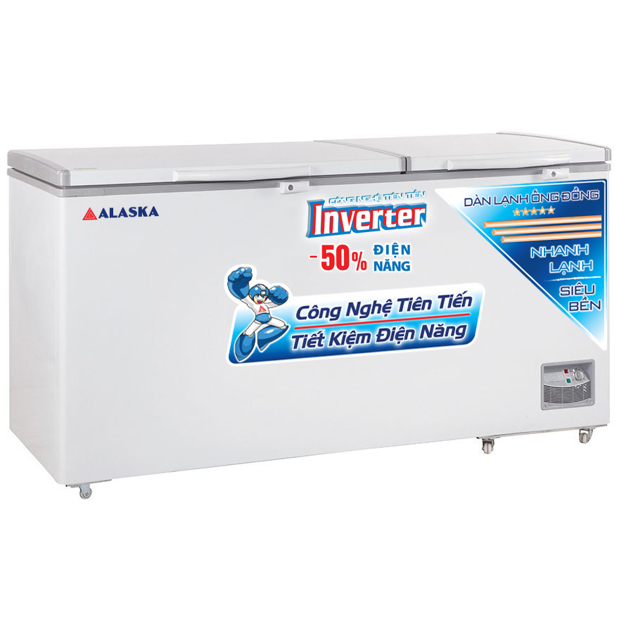 Tủ đông Alaska Inverter HB-650CI (510L) - Chỉ giao Hà Nội