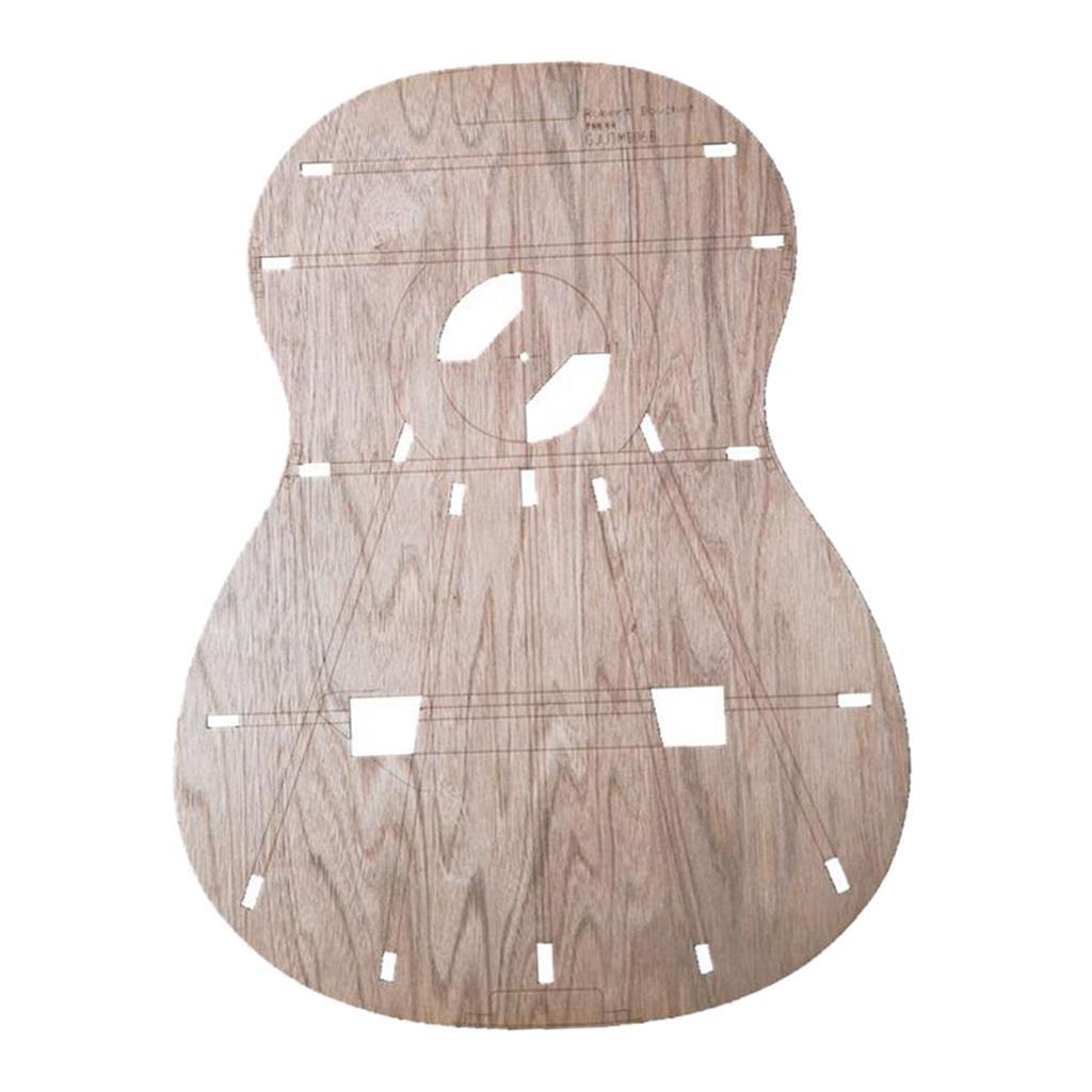Wooden Guitar Body Template 2mm thick for Robert  Classical Guitar
