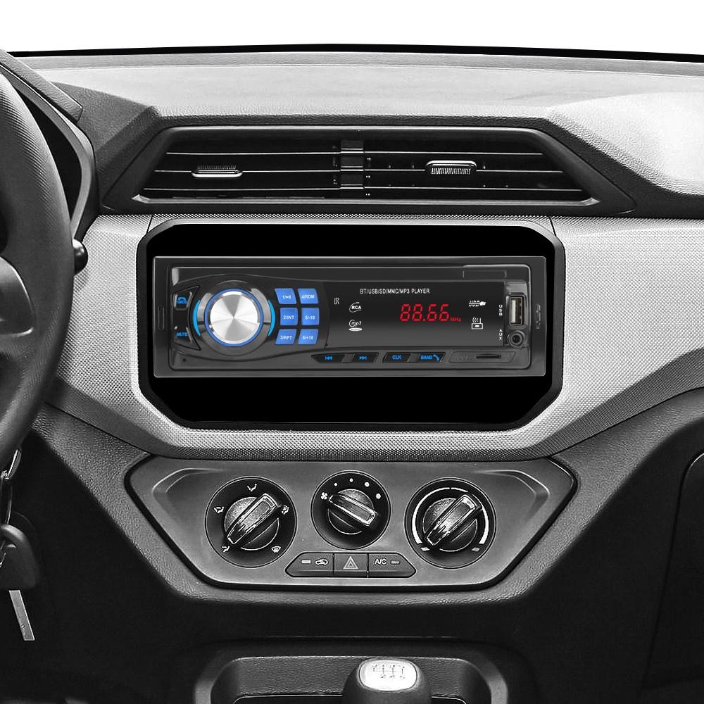 Máy nghe nhạc MP3 MMC SD FM âm thanh nổi lưu trữ bộ nhớ Bluetooth 4.0 hỗ trợ thẻ nhớ TF USB AUX 1 Din EQ cho xe hơi