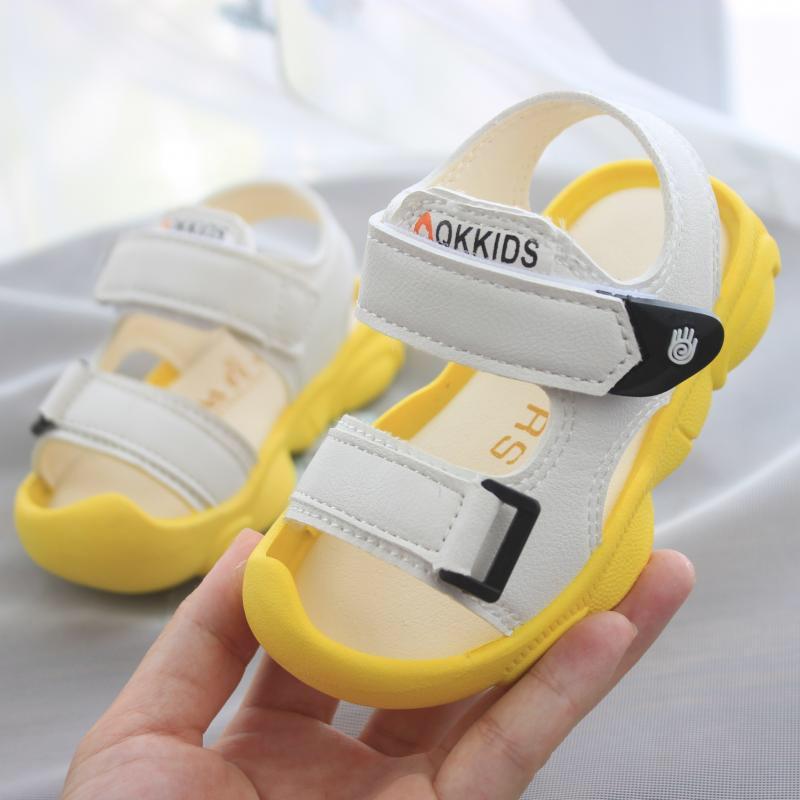 Dép sandal trẻ em chống vấp bé trai bé gái QK Kid mã SD7