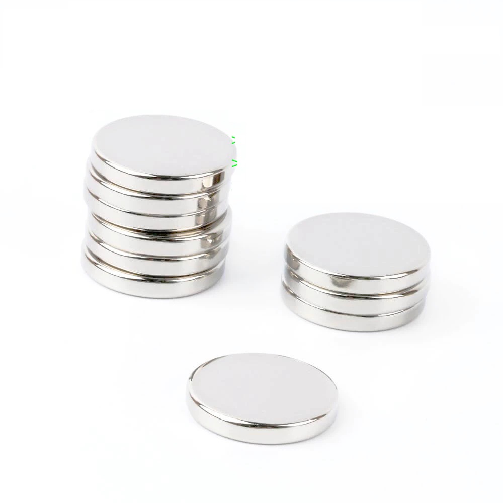 Nam Châm Đất Hiếm Tròn Size Lớn 30x2mm mạ niken - miếng lót chuột