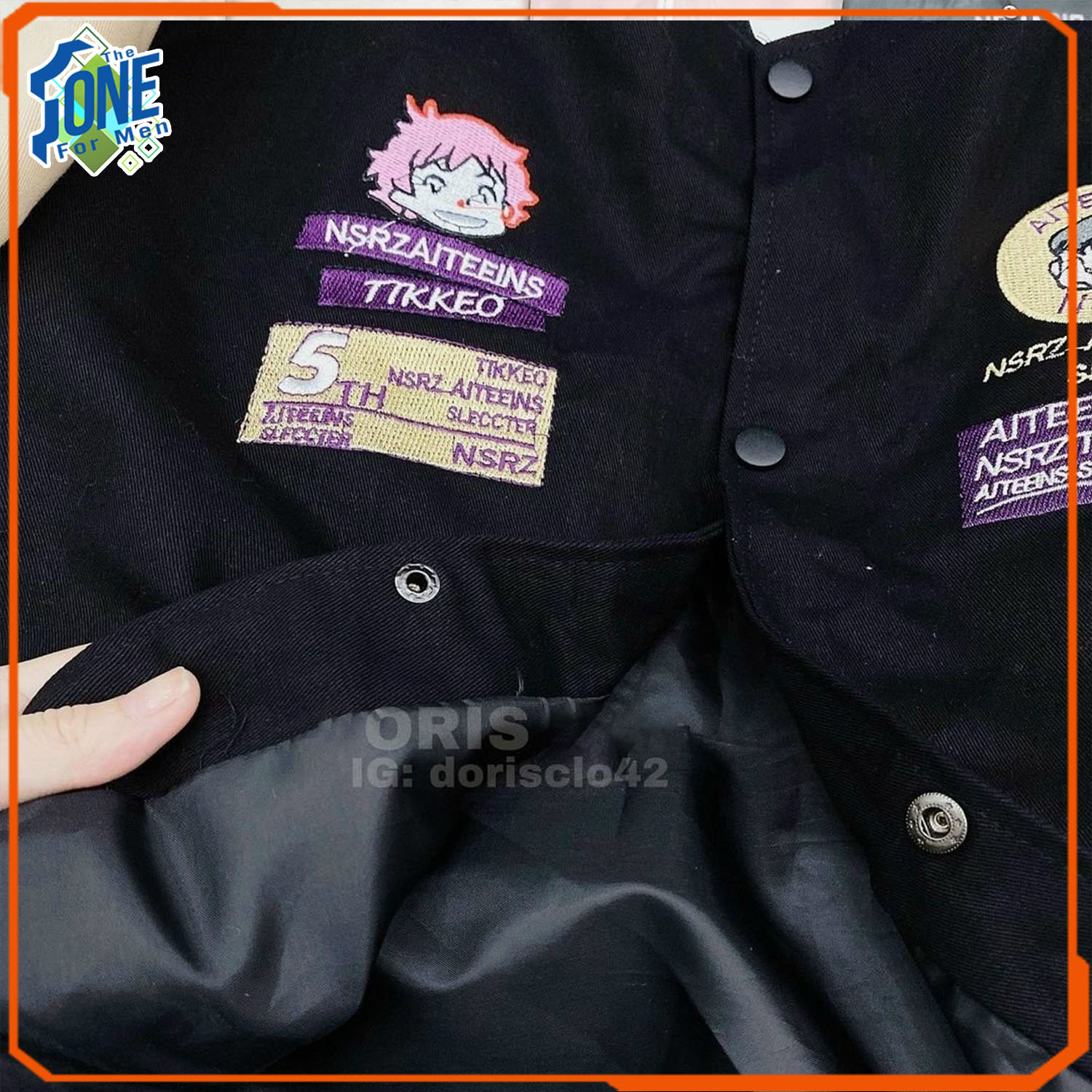 Áo Khoác BomBer Nam Nữ Thêu Sticker Trước Sau , Phối Màu Cực Teen, Mặc 4 Mùa, Vải Mềm Mịn Chống Nắng Cực Tốt, Form Dưới 75kg Thích Hợp Các Bạn Trẻ Tuổi Teen Nam Và Nữ