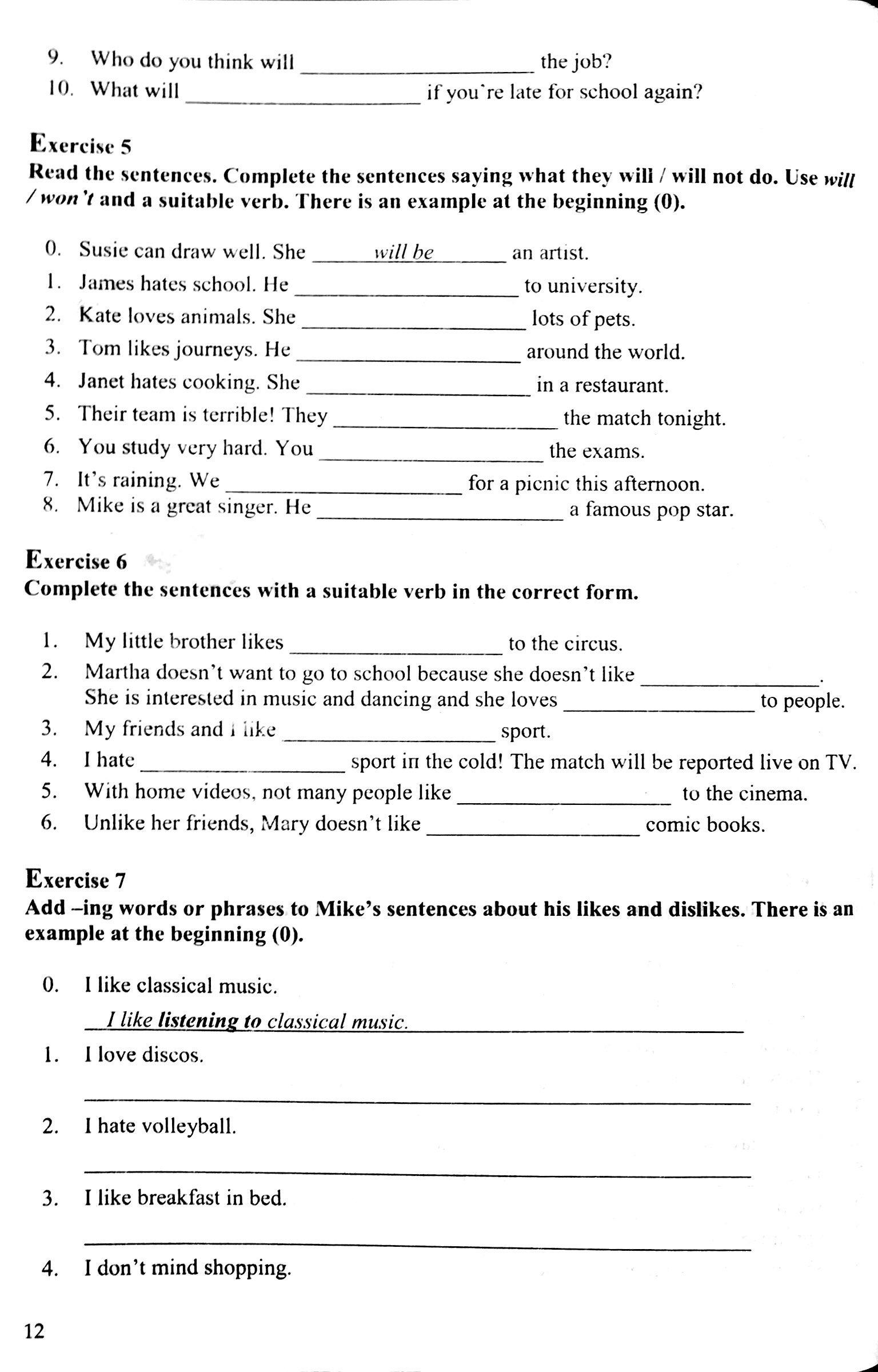 English Practice 7 Book 1 (With Answer Key)