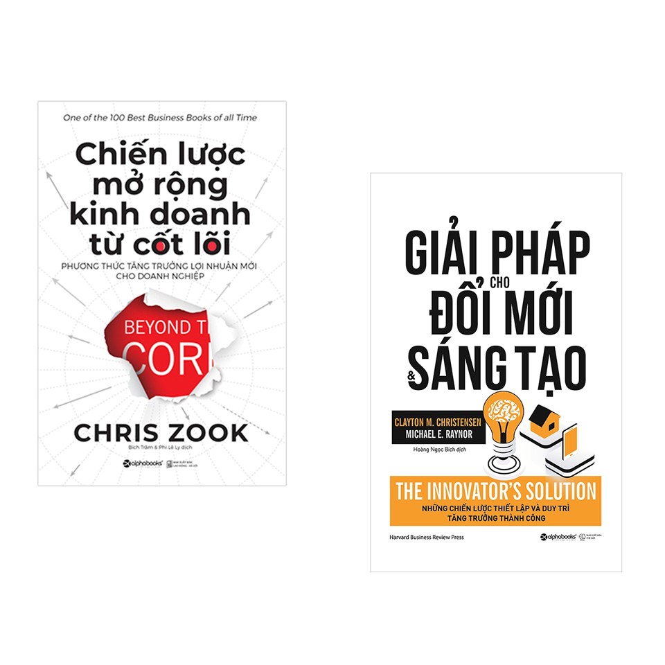 Combo Kỹ Năng Kinh Doanh: Chiến Lược Mở Rộng Kinh Doanh Từ Cốt Lõi + Giải Pháp Cho Đổi Mới Và Sáng Tạo