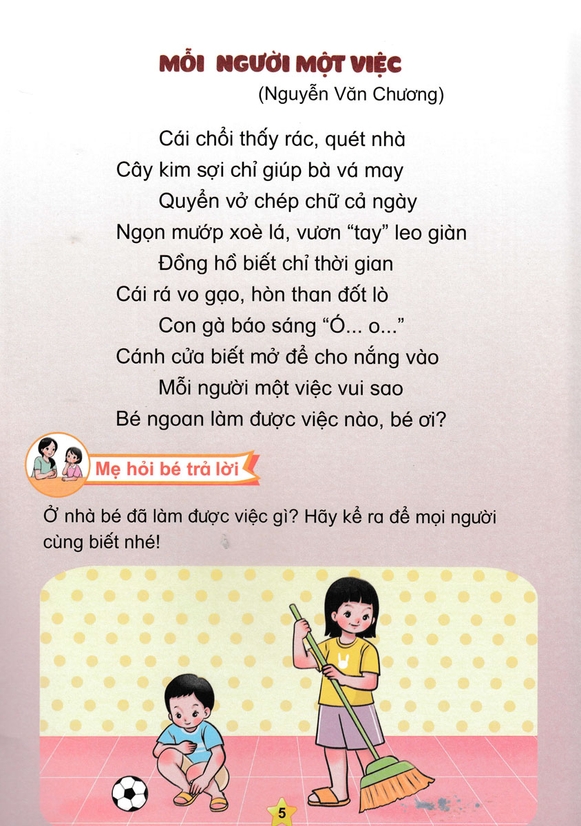 Tuyển Tập Thơ Hay Cho Bé - Giúp Bé Phát Triển Ngôn Ngữ Và Nhận Thức Tập 3 (0 - 6 Tuổi) _ND